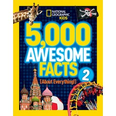 (英文圖書) 5 000 Awesome Facts (about Everything!) 2 精裝版, National Geographic Kids, 英文
