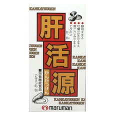 maruman H&B 肝活源蛤蜊&酵母萃取保健錠, 180顆