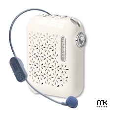meekee K6-Sakura 櫻花造型2.4G無線教學擴音機 輕巧便攜 高音質輸出, 象牙白, 1個