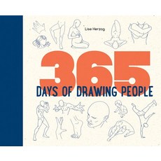 (英文圖書) 365 Days of Drawing People 精裝版, Firefly Books, 英文