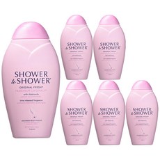 SHOWER TO SHOWER 吸水體粉, 6個, 226克