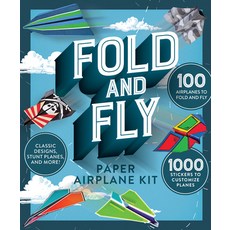 (英文圖書) Fold and Fly Paper Airplane Kit 精裝版, Publications International,..., 英文