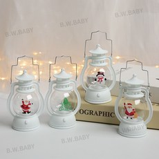 B.W.BABY 聖誕裝飾小提燈 LED電子蠟燭仿真馬燈籠 小夜燈 手提設計, 詳見包裝, 詳見包裝, 隨機出貨
