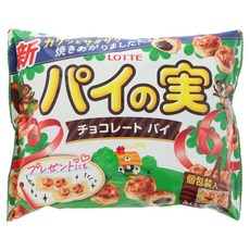LOTTE 樂天 日本Pie no Mi巧克力派餅乾 大容量 124g, 1個