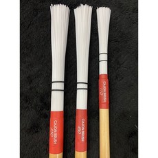 魔立樂器 高雄 德國SELA木箱鼓專用鼓刷 束棒 軟Q不傷鼓面 三種粗細 德國製 公司貨, 白色