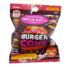 SKATER 日本漢堡造型沐浴球 (內含隨機玩具), 60g