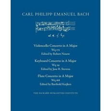 (英文圖書) Concerto in A Major Wq 172 平裝版, Createspace Independent Pub..., 英文