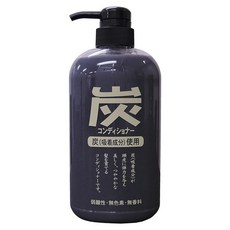 竹炭潤髮乳, 1個, 600ml