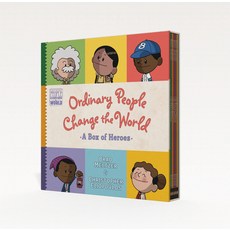 (英文圖書)Ordinary People Change the World: A Box of Heroes (5-Book Boxed Set) 平裝版, Rocky Pond Books, 英文