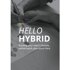 (英文圖書) Hello Hybrid: Building your team's flexible remote work plan starts here. 平裝版, Lulu.com, 英文