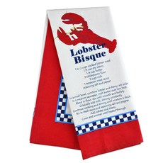 DESIGN IMPORTS 龍蝦濃湯印花洗碗巾 45.7 x 71.1cm, 1個, 混色