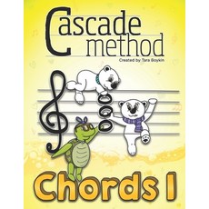 (英文圖書) Cascade Method Chords 1 by Tara Boykin: A Fun Way to Teach Piano Students How to Read Chords ... 平裝版, Independently Published, 英文