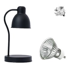 HyggeVibe 挪威夜景香氛融蠟燈, 黑色