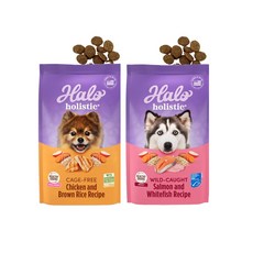 嘿囉HALO 狗飼料 健康糙米 小型犬 成犬 雞肉 鮭魚燉白魚 3.5磅 10磅, 1.5kg, 1包, 野生鮭魚燉白魚