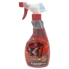 BLACKSPIDER X1 輪胎養護亮光液，清潔保養一次完成，防止龜裂，提升光澤, 1個, 500ml