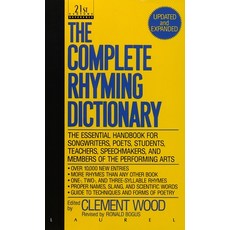 (英文圖書) The Complete Rhyming Dictionary Mass Market Paperbound, Dell, 英文, 大眾市場平裝版