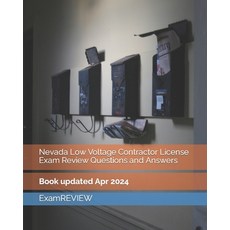 Nevada Low Voltage Contractor License Exam Review Questions and Answers 平裝版, Createspace Independent Pub..., 英語