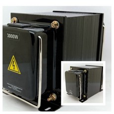 MIT 雙向升降壓變壓器 110V 220V 3000W (附電源線) 矽鋼片H18 0.5mm 台灣製造, 3000W黑色