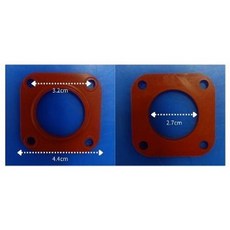 電熱管專用矽膠墊片 - 耐熱防漏水，安裝簡便，適用多種尺寸