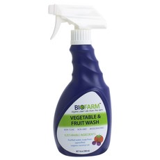 BIOFARM 蔬菜水果清洗劑蔬菜水果清潔劑, 1個, 500ml