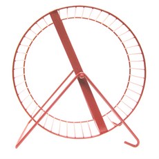 PENN-PLAX 倉鼠跑步滾輪, 1個, 紅色的