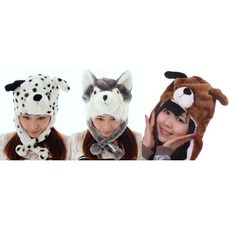 101忠狗大麥町哈士奇小黃狗斑點絨毛動物帽, 斑點狗