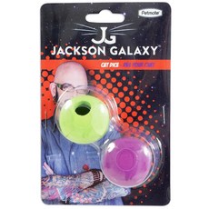 JACKSON GALAXY 貓咪玩具彈跳球 2入組, 2件, 混色