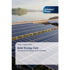 (英文圖書) Solar Energy Cost 平裝版, Scholars' Press, 英文