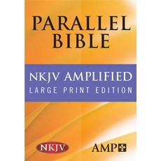 (英文圖書) Parallel Bible-PR-Am/NKJV-Large Print 精裝版, Hendrickson Publishers, 英文
