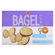 OLD LONDON 貝果餅乾 海鹽口味, 1盒, 141g