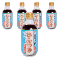 Ibonoito 素麵沾醬麵味露 清淡風味, 5瓶, 300ml