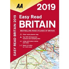 (英文圖書) Easy Read Britain 2019 Fb 平裝版, AA Publishing, 英文