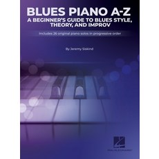 (英文圖書) Blues A-Z: A Beginner's Guide to Blues Style Theory and Improv by Jeremy Siskind 平裝版, Hal Leonard Publishing Corp..., 英文