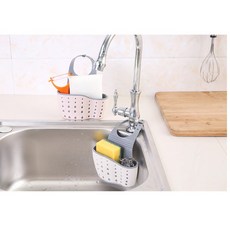 水槽雙層海綿瀝水收納架