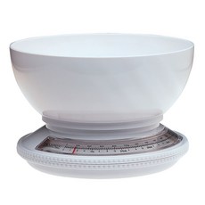 prepworks 可拆式廚房秤附碗 2.2kg, 白色的