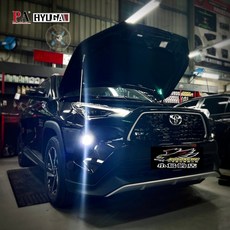 小鳥的店 2023 YARIS CROSS PA LED 霧燈 TF1 黃光 白光 亮度提升 8倍亮度 改裝, LED Integrated