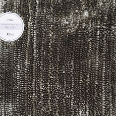 RT designer's collection 高樁雪尼爾浴室墊浴室凳, 1個, 銀