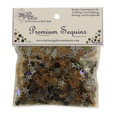 BuTTons GALORE&More 混合亮片裝飾品 20g, 1個, 威瑟斯釀造