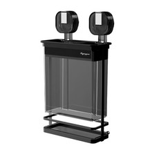 Byjoyyou 鐵藝刀架，免打孔壁掛式廚房刀具收納架, 透明灰色, 3個