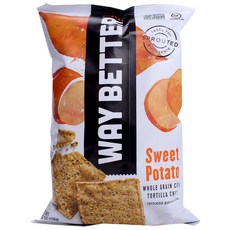 WAY BETTER 全麥玉米脆片 地瓜口味, 1包, 156g