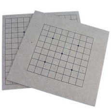 13路 9路 圍棋板 雙面棋盤 9路 13路 圍棋板 /一片入 學園用圍棋板 小棋盤 密集板 正 反兩面 -信, 一片入