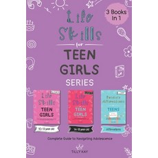 (英文圖書) Life Skills for Teen Girls Series (3 books in 1): Complete Guide to Navigating... 平裝版, Independently Published, 英文
