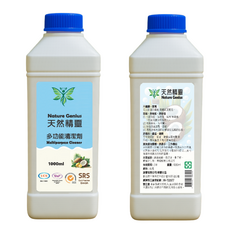 Nature Genius 天然精靈多功能環保洗劑1公升裝, 2個