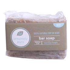 JENUINELY PURE 香皂 香草豆, 1個, 113g