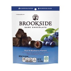 美國 BROOKSIDE 巴西莓夾心黑巧克力球, 1包, 198g