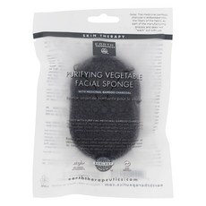EARTH THERAPEUTICS 臉部淨化海綿, 1個, 單色