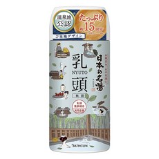 BATHCLIN 巴斯克林 日本著名溫泉系列入浴劑 乳頭溫泉, 1瓶, 450g