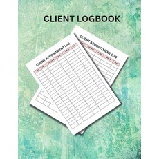 (英文圖書) Client Logbook: A client log book is a written record of a client's interactions with a parti... 平裝版, Lulu.com, 英文