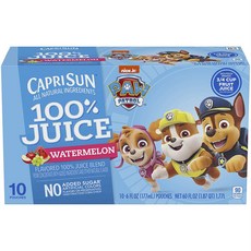 Capri-Sun 袋裝蔬果汁 177ml, 西瓜口味, 10包