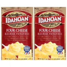 IDAHOAN 美式奶油馬鈴薯泥粉 起司四重奏, 2包, 113.4g